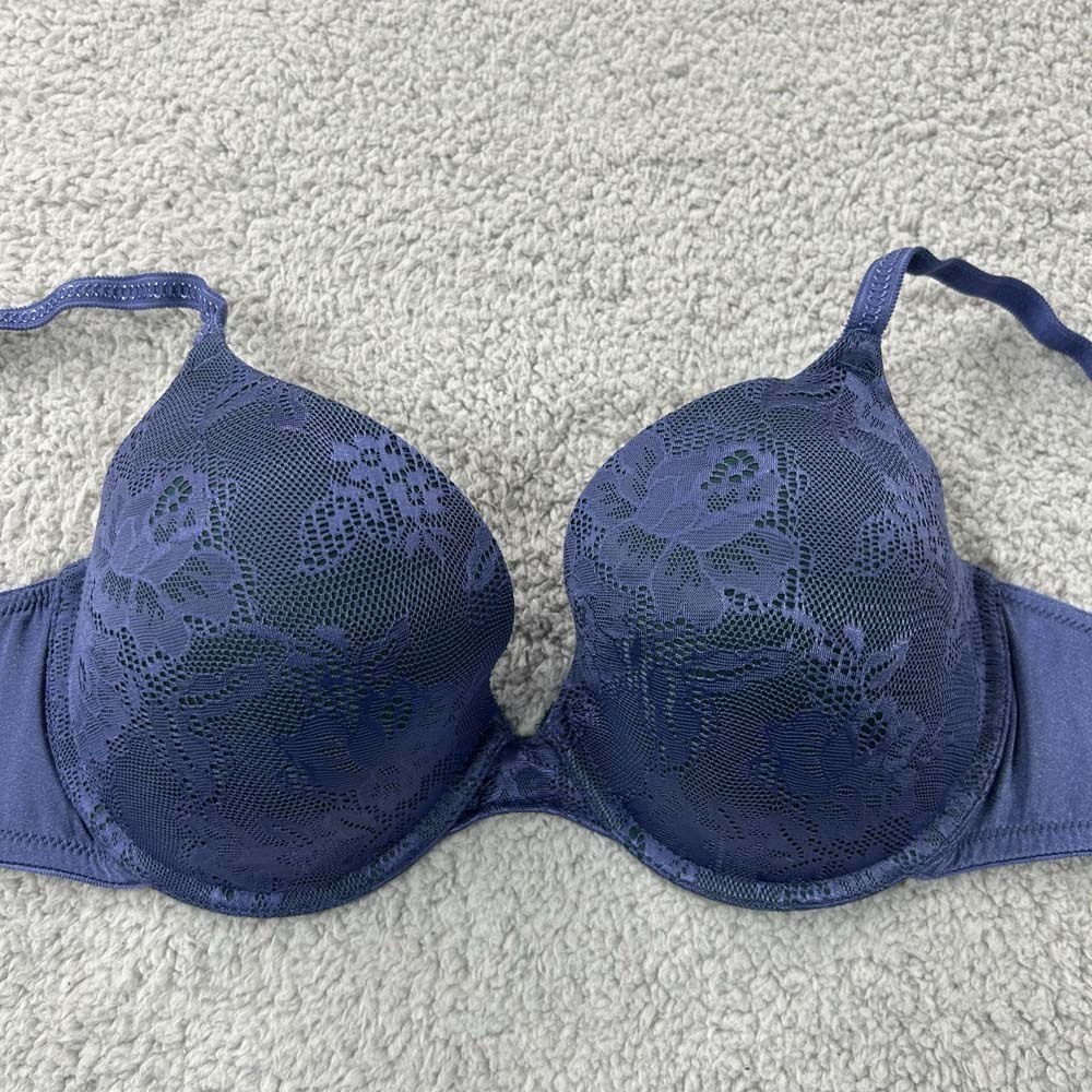 Maidenform Bra 38C Push Up Bra 05103 Custom Lift Push Up Bra Lace Over